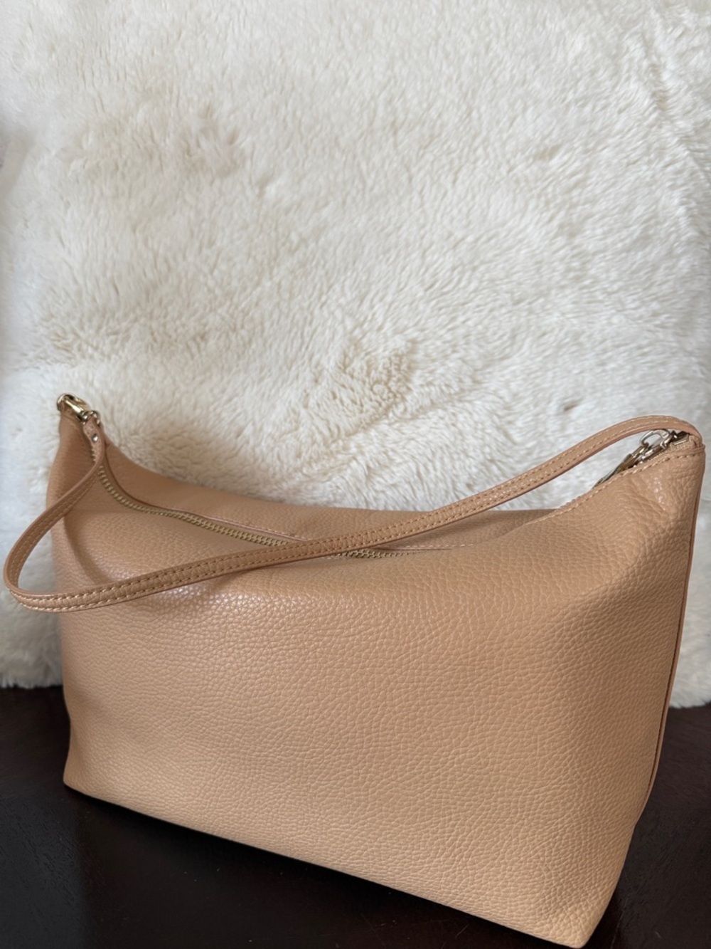Patrizia Pepe Pebbled Leather Shoulder Bag
